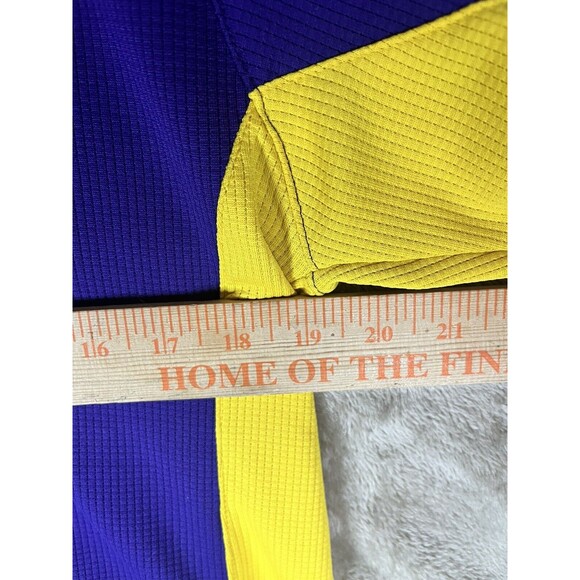 P2 By Pro Player Louisiana State University Tigers Purple/Gold Polo Men's Size M - Picture 5 of 7